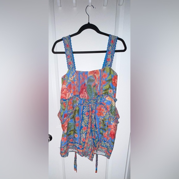 FARM Rio Floral Multicolor Romper - Picture 2 of 6